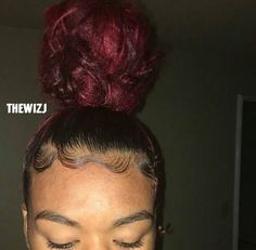 ✟ S A D I ✟ Curly Bun, Pretty Hairstyles