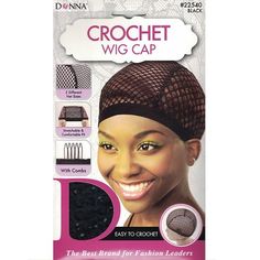 Visit www.BarberSalon.com One stop shopping for Professional Barber Supplies, Salon Supplies, Professional Line Products. GUARANTEE LOW PRICES!!! #barbersupply #barbersupplies #salonsupply #salonsupplies #beautysupply #beautysupplies #barber #salon #deals #sales #Donna #Crochet #WigCap #2Different #HoleNet #Black #22540 Crochet Wig Cap, Crochet Wig, Beard Wax, Hair Color Remover, Hair Dryer Comb, Colour Remover, Capes For Kids, Barber Supplies, Fashion Leaders