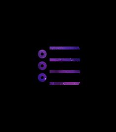 a black background with purple and blue lines in the middle, on top of each other