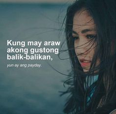 a woman with long hair standing in front of the ocean and texting kunng may araw akong gustong balk - bailan, winay