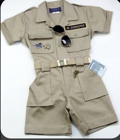 Zoo Keeper Outfit, Zoo Keeper Costume, Birthday On Halloween, Baby Safari Outfit, Safari Theme Birthday Party, Safari Costume, Halloween First Birthday, Southern Louisiana, Safari Outfit