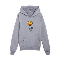 Pixelated Space Astronaut with Moon Balloon 8bit retro video gamer style Kids Pullover Hoodie | Graphic-design, Astronaut, Space, Kids-room, Moon, Galaxy, Stars, Spaced-out, Pixel-art, 8bit Fox Kids, Butterfly Kids