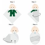 the instructions for how to make an origami dog with clothes on it's chest