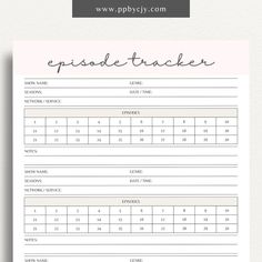 a printable employee tracker sheet with the words, epastracker on it