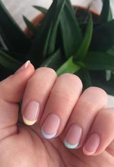 Casual Nails, Pastel Nails, Short Acrylic Nails, Best Acrylic Nails, Cute Acrylic Nails, Perfect Nails, Nail Lacquer