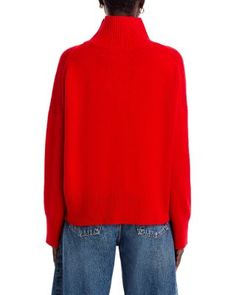 Vanessa Bruno Malo Pullover Sweater Vanessa Bruno, True Red, Pullover Sweater Women, Crewneck Sweater, Long Sleeve Pullover, Pullover Sweater, Pullover Styling, Crew Neck Sweater, Pullover Sweaters