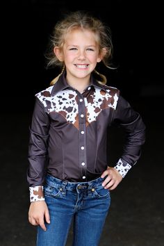 PERFORMANCE RODEO SHIRT Poly Spandex Performance Blend Lightweight & Comfortable 3 Functional Top Buttons Pullover Style Does Not Wrinkle Machine Washable Unisex Sized True to Size YOUTH SIZING X-Small (4-5) Small (6-7) Medium (8-10) Large (10-12) X-Large (14-16) Western Core, Boots Makeup, Bra Essentials, Ranch Dress, Cattle Drive, Western Birthday, Rodeo Shirts, Cowgirl Outfits, Boot Cut Denim