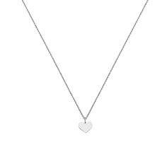 This elegant Heart Pendant Necklace features a beautifully crafted pendant in the shape of a heart. Made with high-quality materials, it is the perfect accessory to add a touch of romance to any outfit. With its delicate design, it effortlessly combines style and sentiment, making it a timeless addition to your jewelry collection. Sterling Silver To maintain its shine, avoid harsh chemicals, abrasives, and excessive contact with lotions or perfumes. Store each piece separately in soft pouches or compartments in a dry, cool place. For extra shine, use a gentle polishing cloth designed for gold jewelry. Silver Jewelry Earrings, Forever Jewelry, Silver Heart Necklace, Delicate Design, Jewelry Ring Box, Men's Jewelry Rings, Mens Jewelry Bracelet, Jewellery Boxes, Heart Pendant Necklace