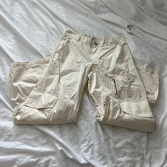 Urban Outfitters Carpenter Pants Size 4 Condition: Nwt Color: White Details : - Button And Zipper Closure Spring Utility Bottoms With Buttons, Summer White Cargo Pants With Belt Loops, Urban Outfitters Wide Leg Bottoms With Pockets, Urban Outfitters Wide Leg Cotton Cargo Pants, Urban Outfitters Wide Leg Pants With Pockets, Urban Outfitters White Cotton Bottoms, Urban Outfitters Wide-leg Pants With Pockets, Urban Outfitters Summer Pants With Pockets, Urban Outfitters Cotton Cargo Bottoms