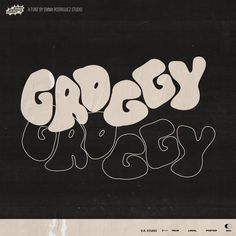 an advertisement for groosy friday with the word groosy on it