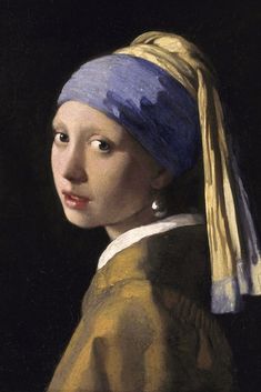 a painting of a girl with a pearl earring