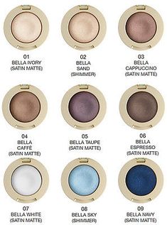 Milani Bella Eyes Gel Powder Eyeshadow ~ Choose Your Color ~ 0.05 Oz. Huda Eyeshadow Palette, Huda Eyeshadow, Milani Eyeshadow, Milani Color Statement Lipstick, Milani Makeup, Milani Cosmetics, White Shadow, Gel Powder, Wet Brush