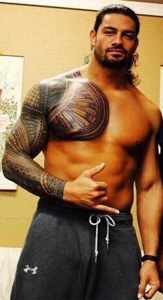 Roman Reigns Tattoo, Roman Reigns Smile, Roman Reigns Wwe Champion, Joe Anoaʻi