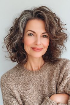 36 Must-Try Shoulder-Length Hairstyles for Women Over 50 That Will Mak – CreativeBooster Shoulder Length Wavy Hair, Shoulder Length Bob Haircut, Shoulder Length Hairstyles, Short Curly Hairstyles For Women, Layered Haircuts For Medium Hair, Shoulder Length Hair Cuts