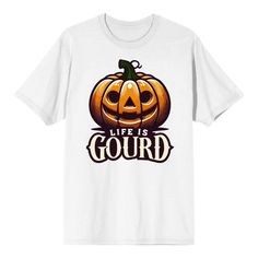 Embrace the spooky season with a laugh in our "Life Is Gourd" Halloween design! This humorous design features a playful twist on Halloween with a cheerful pumpkin and Jack-O-Lantern graphic. Made from soft, high-quality cotton, this apparel is as comfortable as it is funny, making it the perfect choice for Halloween parties, pumpkin picking, or autumn outings. Available in various sizes and colors, this apparel also makes a great gift for those who love to add a touch of humor to their Halloween celebrations. Nightmare Before Christmas Halloween, Pumpkin Picking, Halloween Scene, Michael Myers Halloween, Sleeve Packaging, White Crew Neck, Halloween Parties, Halloween Celebration, Halloween Design