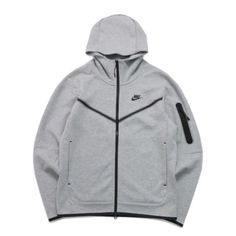 Brand New Grey Nike Tech Fleece Nike Tech Fleece Men, Nike Tech Jacket, Nike Tech Hoodie, Tech Outfit, Nike Clothes, Nike Tech Fleece Hoodie, Tech Fleece Hoodie, Nike Sportswear Tech Fleece, Grey Hoodie Men