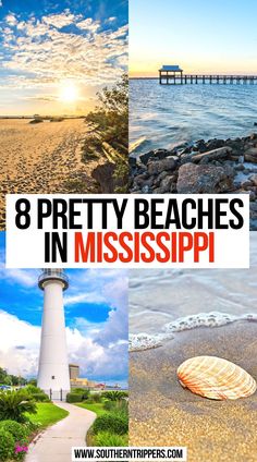 Pretty Beaches in Mississippi Mississippi Beaches, Mississippi Coast, Gulfport Mississippi, Southern Road Trips, Biloxi Mississippi, Southern Usa