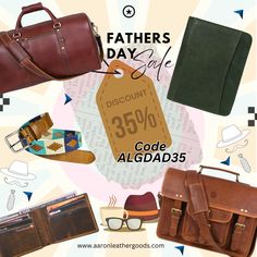 Father Day SALE All Codes, Dad Fashion, Fathers Day Sale, Leather Goods