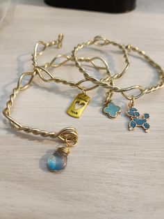 This 3 pc poodle and clovee bangle set is super cute. The aluminum bangles are tarnish resistant and adjustable. The Bangles, Bangle Set, Raleigh Nc, Bangle Bracelets, Jewelry Bracelets, Bangles, Super Cute, Blue, Jewellery Bracelets