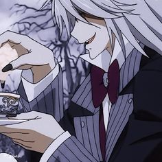 William Black Butler, Black Butler Icons, Undertaker Black Butler, William Black, Graveyard Shift