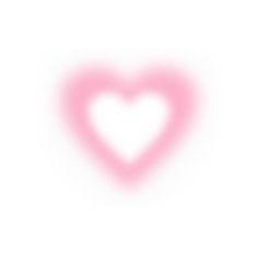 a pink heart on a white background