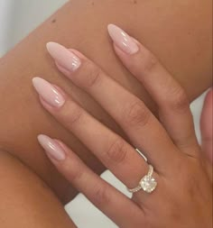 Manicured Nails, Jelly Nails, Oval Nails, Manicure Y Pedicure