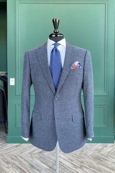 Blue mens suit Mens Tweed Suit, Summer Book, Beautiful Fabric