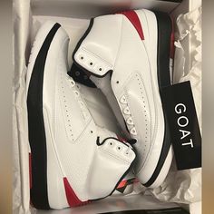 Brand New Size 11 Jordan 2s Jordan 2s, New Basketball Shoes, Jordan Retro 10, Jordan Retro 7, Jordan Basketball Shoes, Jordan 4 Black, Jordan Retro 4, Retro Basketball Shoes, Jordan Red