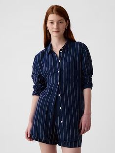 Women's Matching Sets | Gap Womens Matching Sets, Boyfriend Shirt, Gap Women, Linen Shirt, Stylish Women, Women's Shirt, Colorful Shirts, Gap, Top Shirt