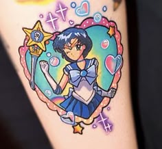 Sailor Moon Tattoo Ideas, Gnarly Tattoos, Feminism Tattoo, Pastel Tattoo, Tattoo Pics, Idea Tattoo, Sailor Moon S, Tattoo Zeichnungen