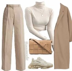 Beige Pants