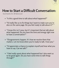 How To Say We Need To Talk, How To Ask For More Affection, Strengthen Relationship Couples, Communication Tips Relationships, Uncomfortable Conversations Relationship, How To Start A Difficult Conversation, Difficult Conversations Relationships, How To Have Difficult Conversations, How To Ask For Reassurance