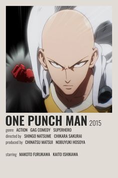 the one punch man movie poster