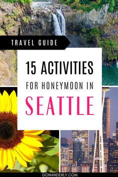 15 romantic activities and destinations for honeymooners in Seattle. Seattle Activities, Hidden Gardens, Snoqualmie Falls