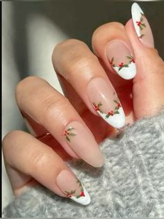 December Nails, Nagel Tips, October Nails, Cute Christmas Nails, Christmas Nails Easy, Christmas Gel Nails, Christmas Nails Acrylic, Thanksgiving Nails, Red Nail