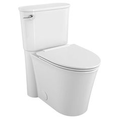 a white toilet with the lid up