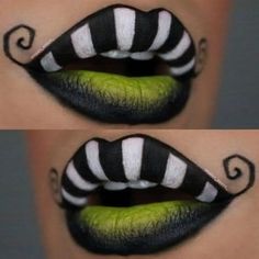 Beetlejuice Cosplay, Beetlejuice Makeup, Beetlejuice Costume, Halloweenský Makeup, Holloween Makeup, Beetlejuice Halloween, Cute Halloween Makeup, Halloween Makeup Diy, Movie Recommendations