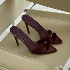 Fancy Heels Classy, Branded Heels, Vivienne Westwood Heels, Shoes Aesthetic, Fashion Shoes Heels