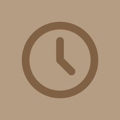 an image of a clock icon on a brown and beige background with the time is 11 00