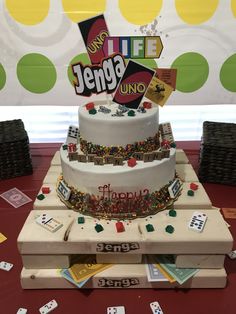 Board Game Cake Ideas, Game Night Cake, Board Game Theme Party, Board Game Cake, Game Theme Party, Friend Game Night