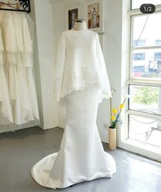 Solemnization Dress, Nikah Dresses, Antique Wedding Dresses, Plain Wedding Dress, Nikah Dress