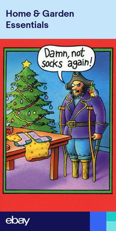 a christmas card with an image of a man dressed as a soldier and the caption damn, not socks again