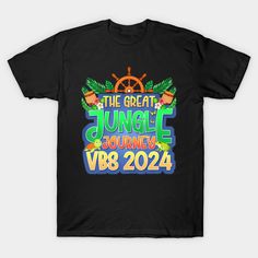 the great jungle bouncers vb204 t - shirt on a white background