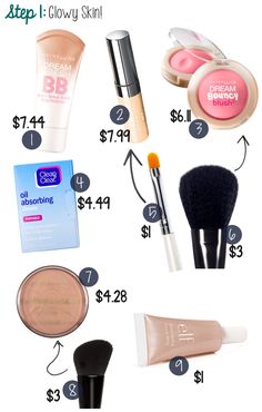 Starter Makeup Set for Teenagers | Makeup choices if you're a teenager or just on a budget. #youresopretty Starter Makeup, Green Eyes Pop, Complete Makeup, Teenager Makeup, The Best Makeup, Peinados Fáciles Para Cabello Corto, For Glowing Skin