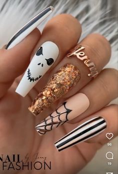 Cute Manicure, Plaid Nail Designs, Thanksgiving Nail Designs, Plaid Nails