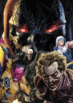 an image of some characters from the dc comics