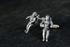 Astronaut Cufflinks Science Astronomy Cuff Links Wedding Jewelry Gift 925 Sterling Silver These gorgeous astronaut cufflinks are ideal as a scientific / geek addition to your character! Feel and be completely unique! Would make a perfect distinctive gift for someone special! Material: 925 Solid Sterling Silver. You can see more jewelry here: https://www.etsy.com/shop/HardResols?ref=seller-platform-mcnav&search_query=nasa And my shop here: http://www.etsy.com/shop/HardResols My shipping methods a Cuff Links Wedding, Science Astronomy, Computer Chip, High Street Shops, Cufflinks Wedding, Tie Accessories, Cuff Links, Sterling Silber, Little Gifts