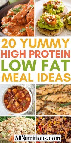 Low Fat Meals For Gallbladder Removal, Low Fat Air Fryer Recipes, High Protein Low Fat Recipes, Fat Free Recipes, Gallbladder Diet, Protein Meals