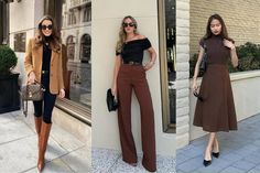 Looking for fall work outfits? These chic fall outfits, work outfit ideas, and business casual outfits are perfect for days in the office. Casual Fall Outfits For Women, Outfit Ideas Autumn, Oversized Black Sweater