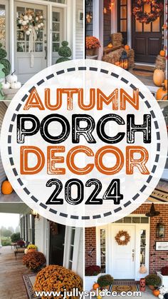 autumn porch decor, autumn porch decorations, autumn front porch ideas, fall porch decor, fall front porch ideas Fall Porch Decor Ideas, Themed Wreaths, Porch Fall Decor, Fall Front Porch Decor Ideas, Fall Front Porch Ideas, Front Porch Decor Ideas, Fall Porch Decor